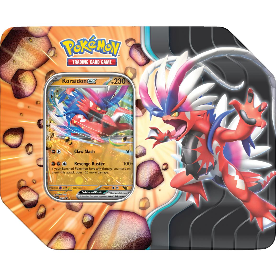 Pokemon Trading Card Game Slashing Legends Tin (Styles May Vary)