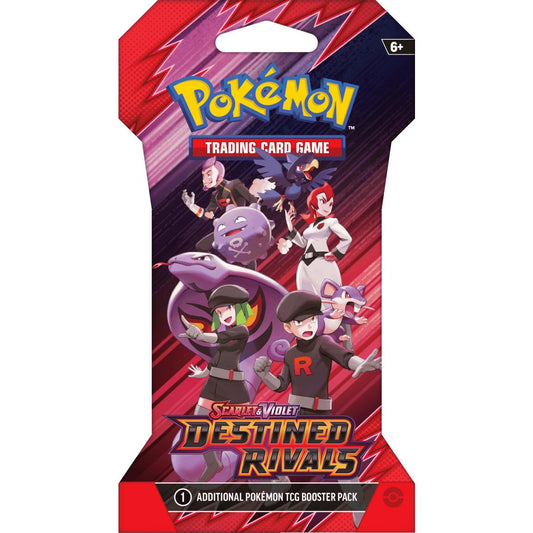 Pokemon Trading Card Game: Destined Rivals Sleeved Booster Pack (Styles May Vary)