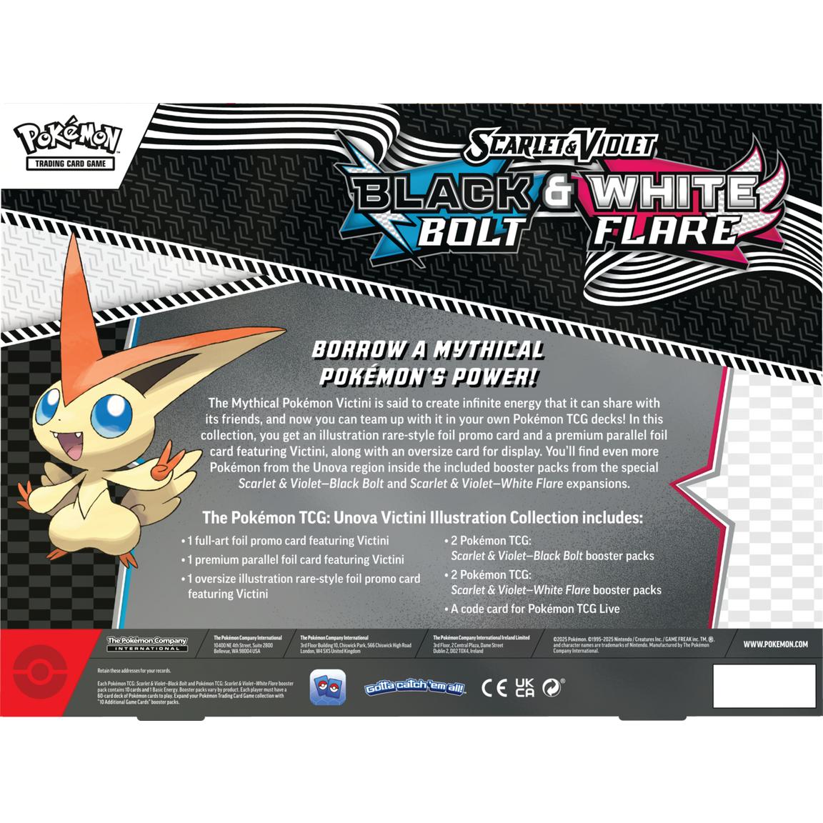 Pokemon Trading Card Game: Unova Victini Illustration Collection