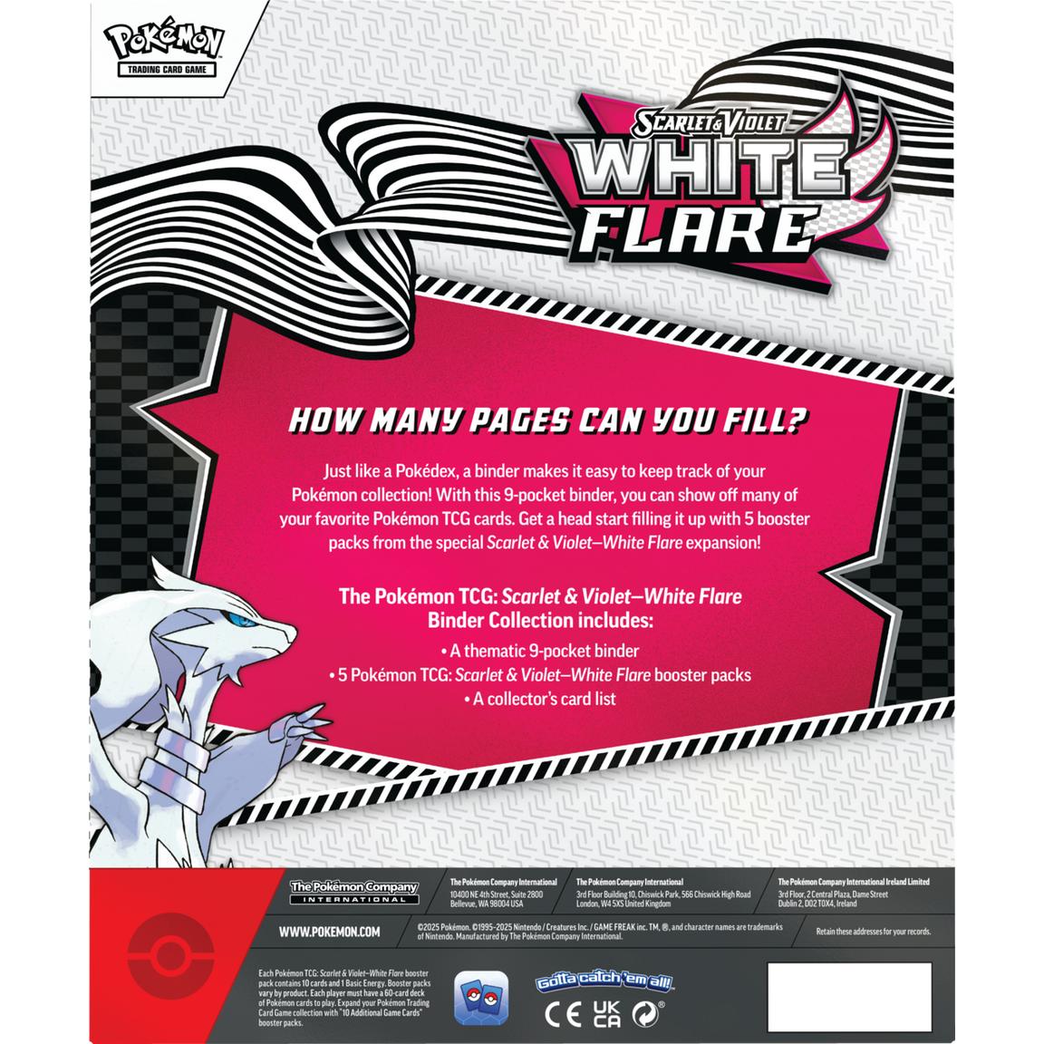 Pokemon Trading Card Game: White Flare Binder Collection