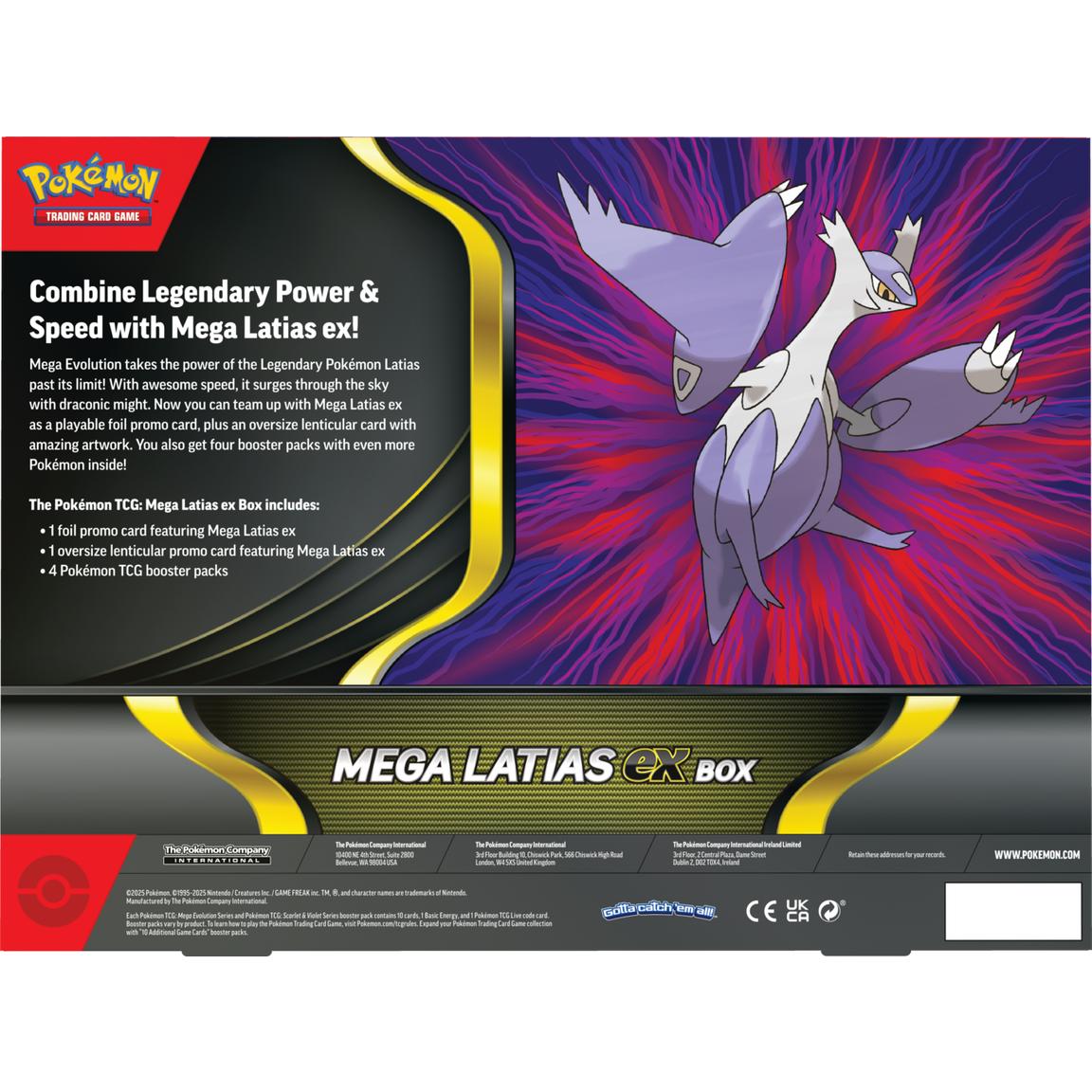 Pokemon Trading Card Game: Mega Latias ex Box