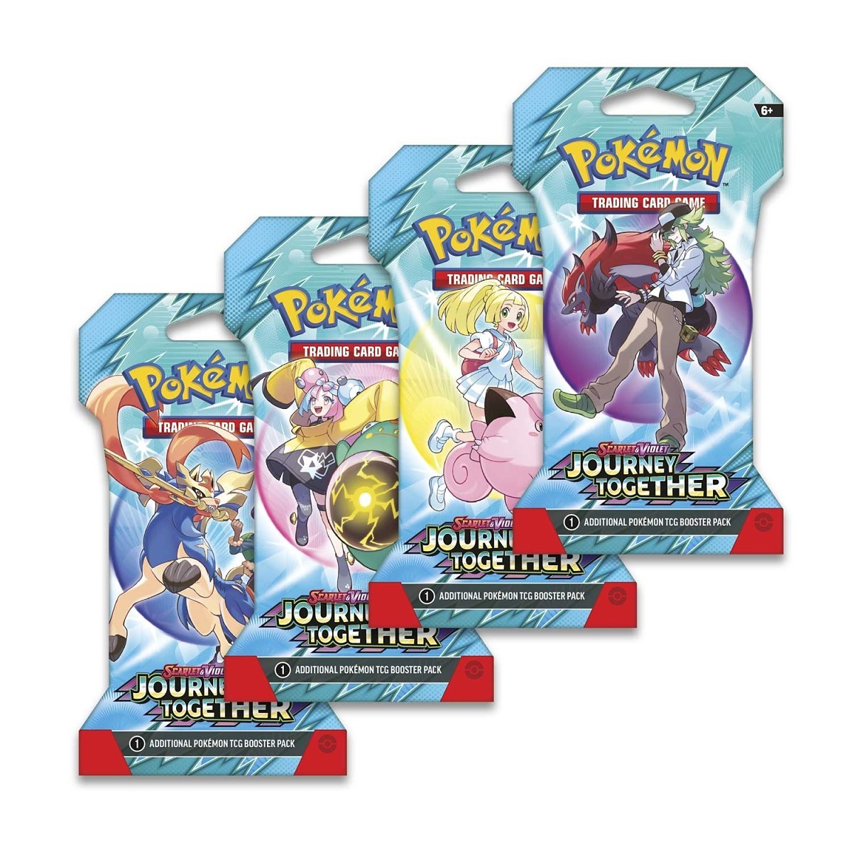 Pokmon TCG: Scarlet & Violet-Journey Together Sleeved Booster Pack (1 YUKI TCG TRADING INC Pokmon TCG: Scarlet & Violet-Journey Together Sleeved Booster Pack (1 YUKI TCG TRADING INC