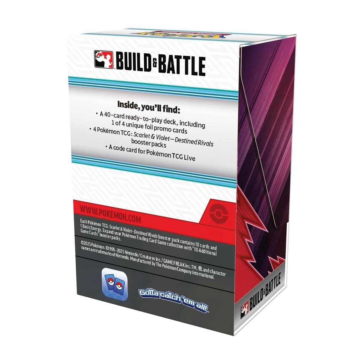 Pokémon TCG: Scarlet & Violet-Destined Rivals Build & Battle Box