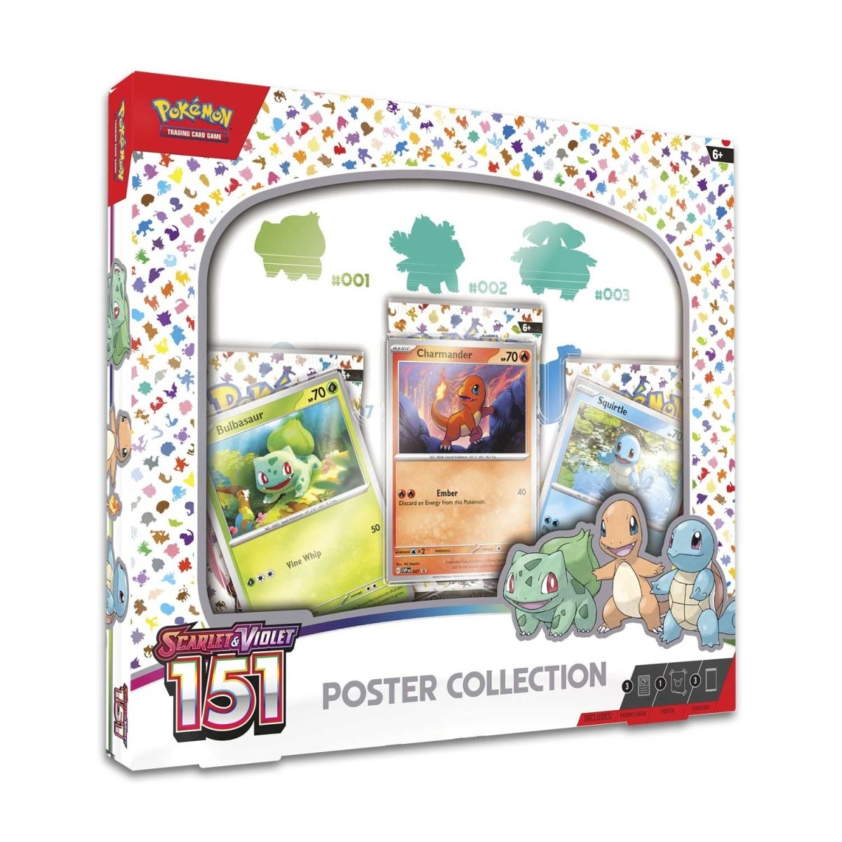 Pokemon bundle:151 poster&OBF blister pack