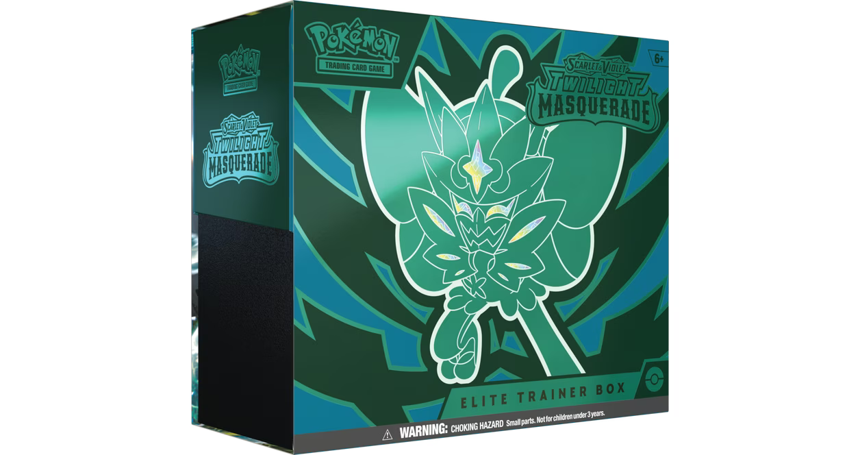 Pokemon Trading Card Game: Twilight Masquerade Elite Trainer Box