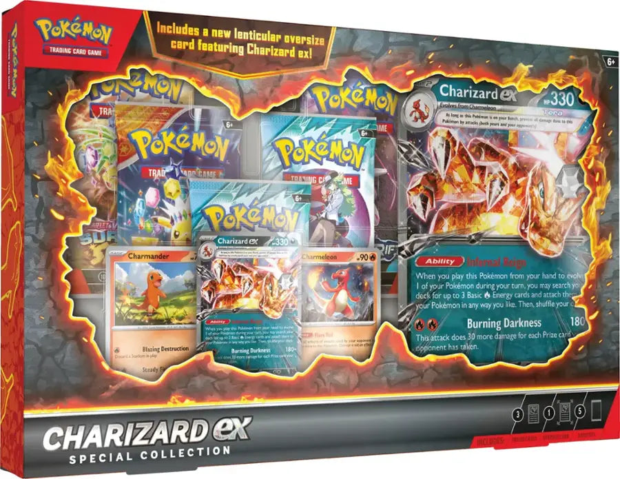 Pokémon - Trading Card Game: Charizard ex Special Collection