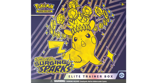 Pokemon Trading Card Game: Scarlet and Violet Surging Sparks Elite Trainer Box