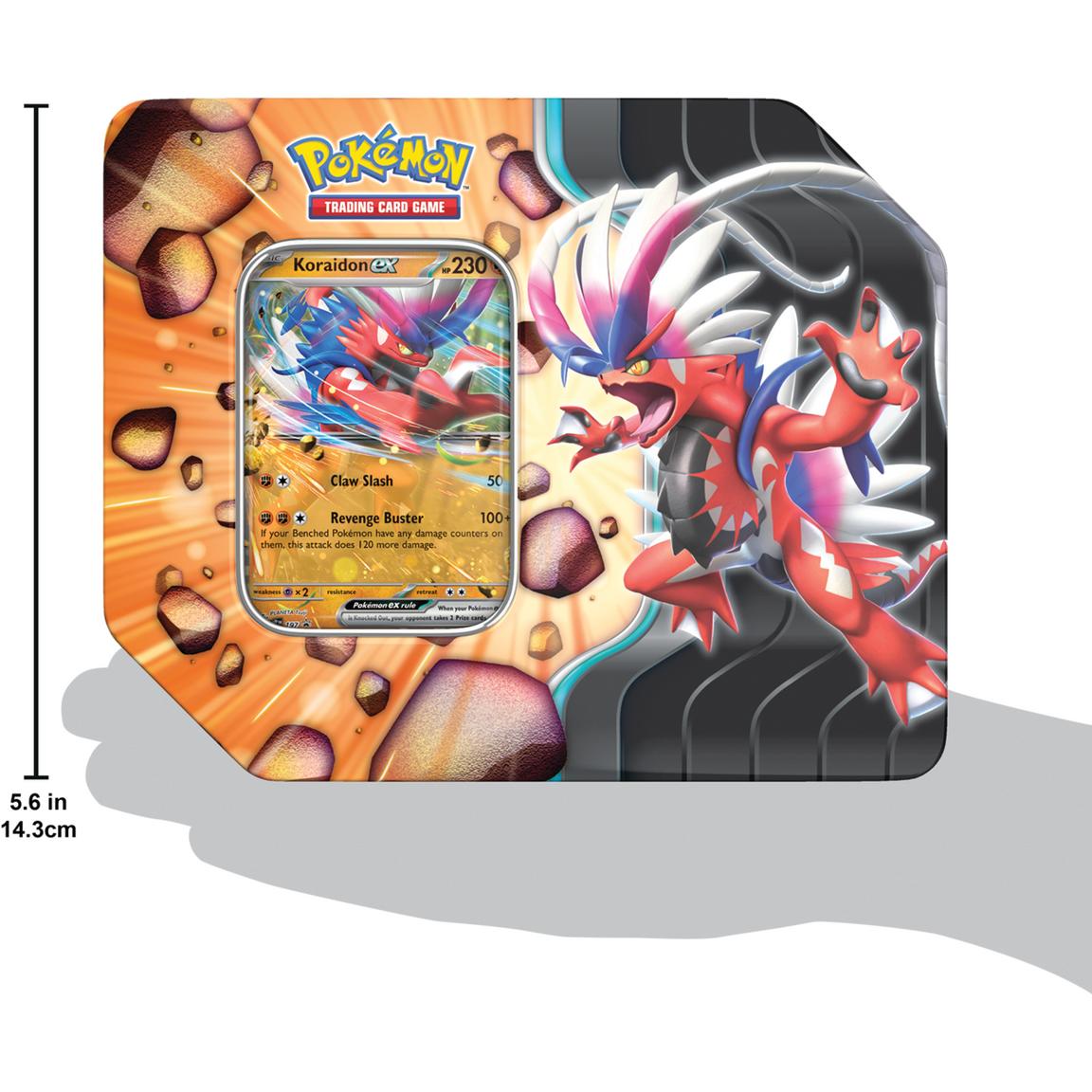 Pokemon Trading Card Game Slashing Legends Tin (Styles May Vary)