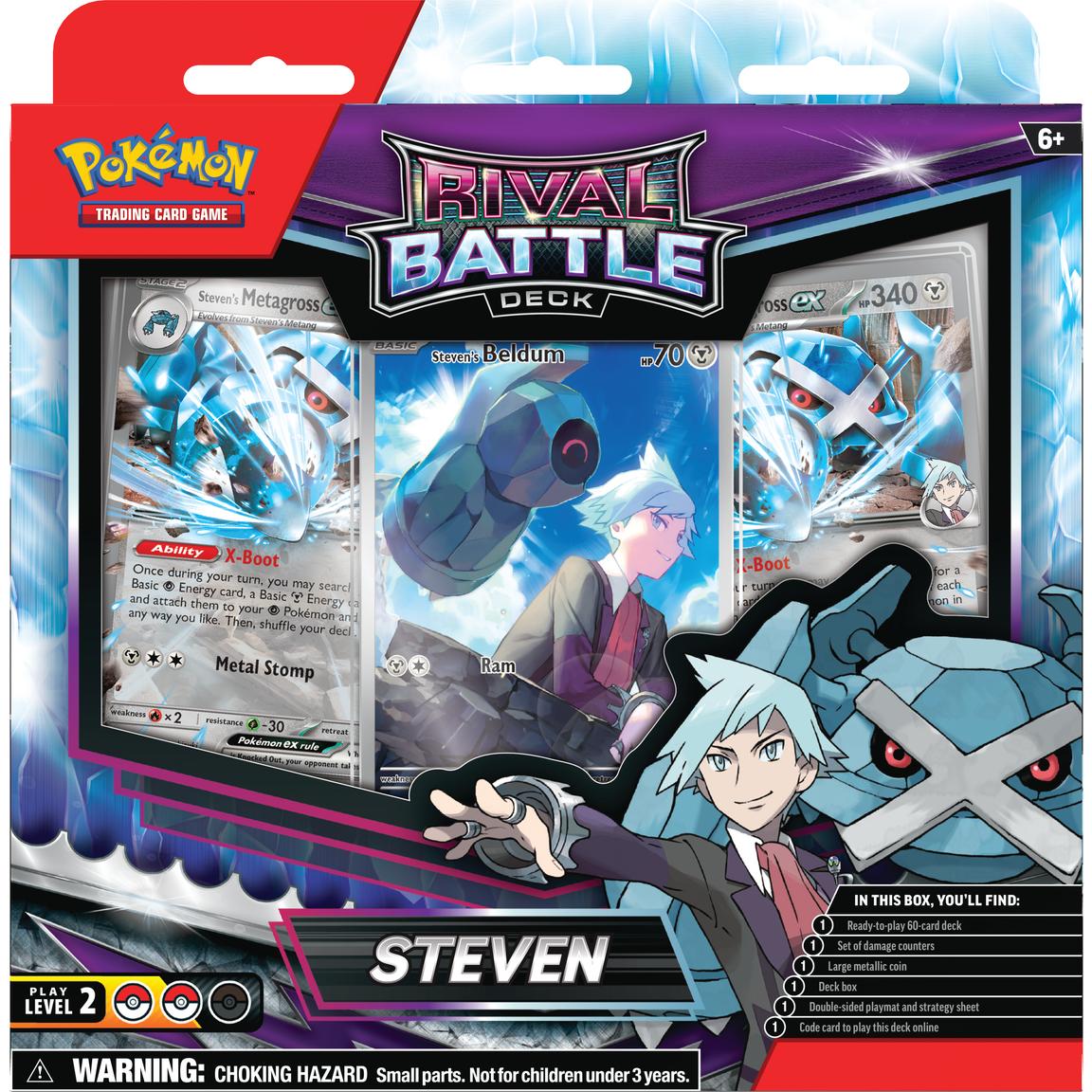 Rival Battle Deck Marnie or Steven (Styles May Vary)