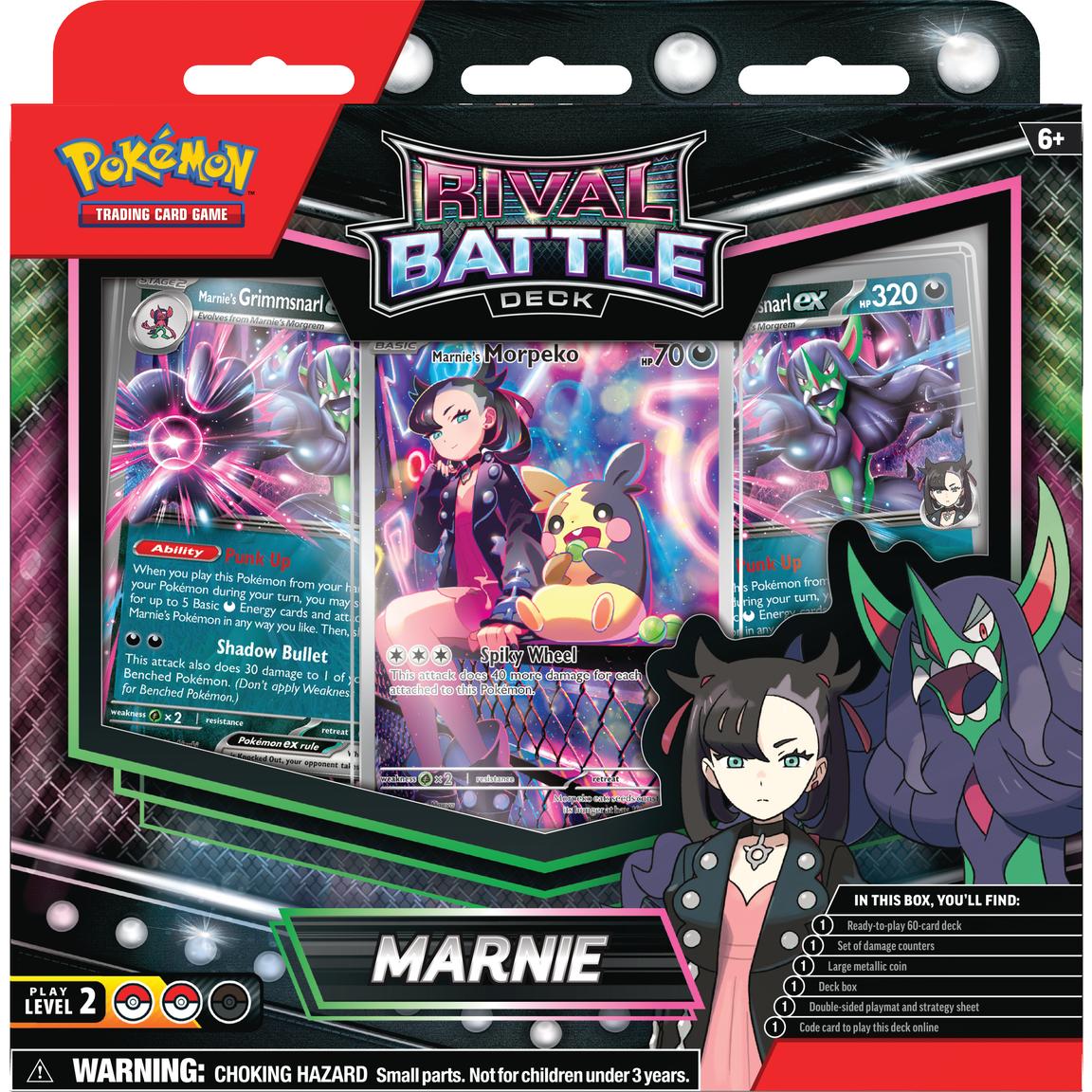 Rival Battle Deck Marnie or Steven (Styles May Vary)