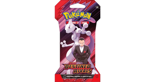 pokemon trading card game destined rivals sleeved booster pack Pokmon TCG: Scarlet & Violet-Destined (10 Cards) This packs outer artwork features Cynthia and Garchomp Sleeve Booster Pack YUKI