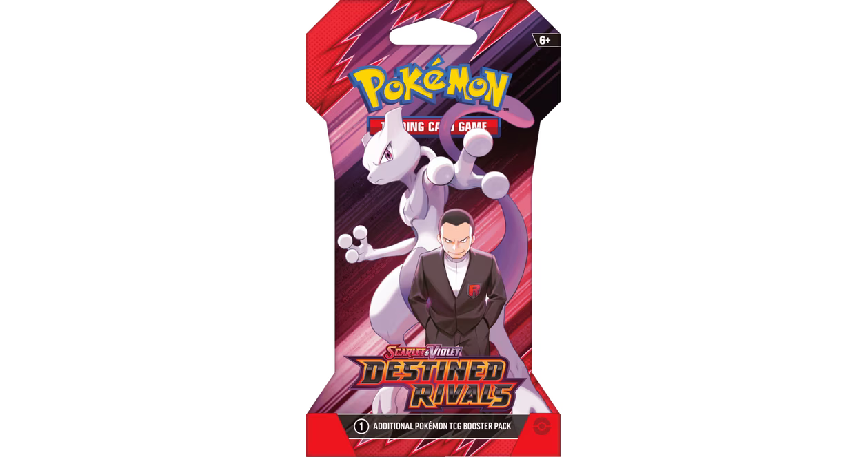 Pokemon Trading Card Game: Destined Rivals Sleeved Booster Pack (Styles May Vary)