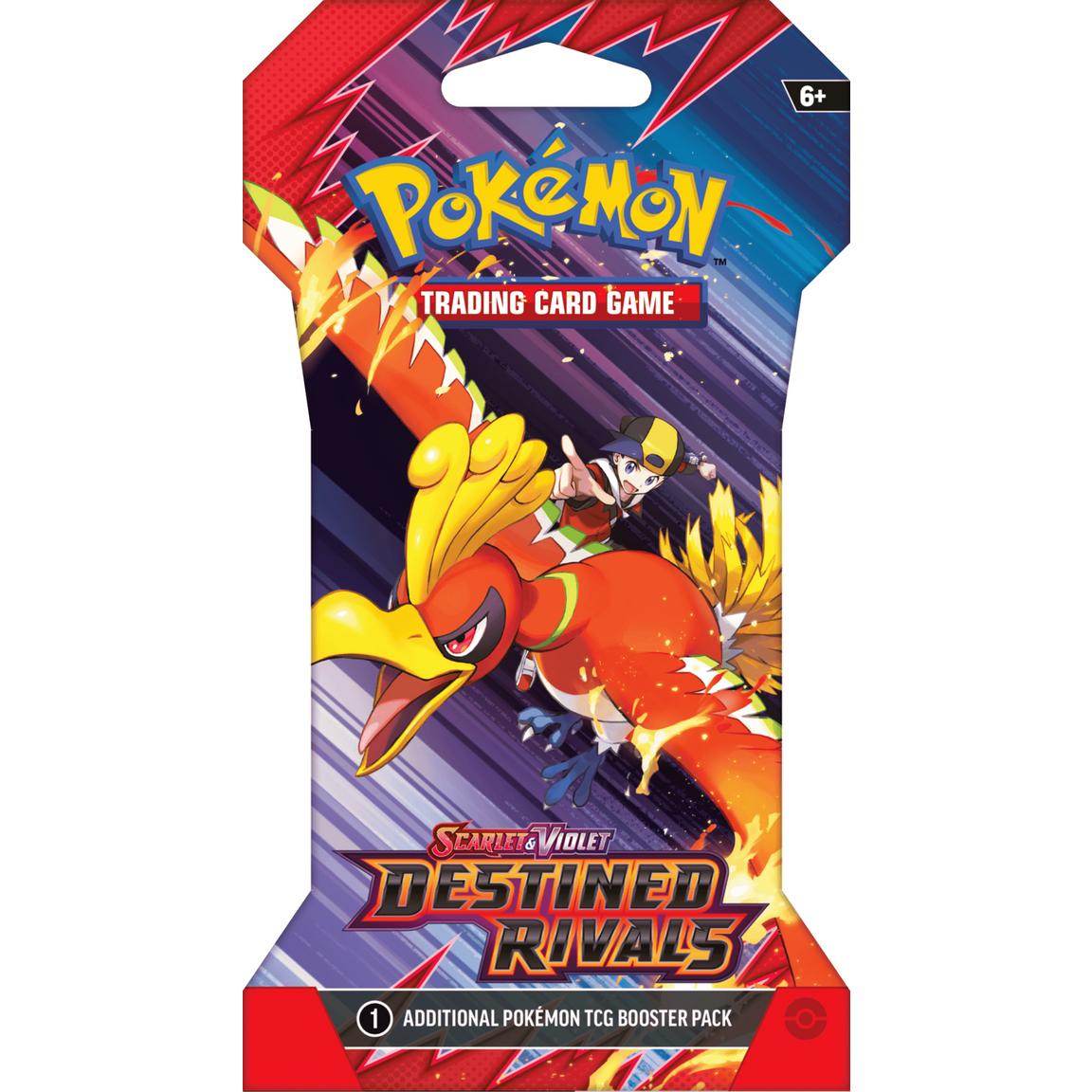 Pokemon Trading Card Game: Destined Rivals Sleeved Booster Pack (Styles May Vary)