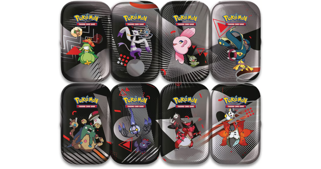 POKEMON S&V 10.5 UNOVA MINI TIN DISPLAY