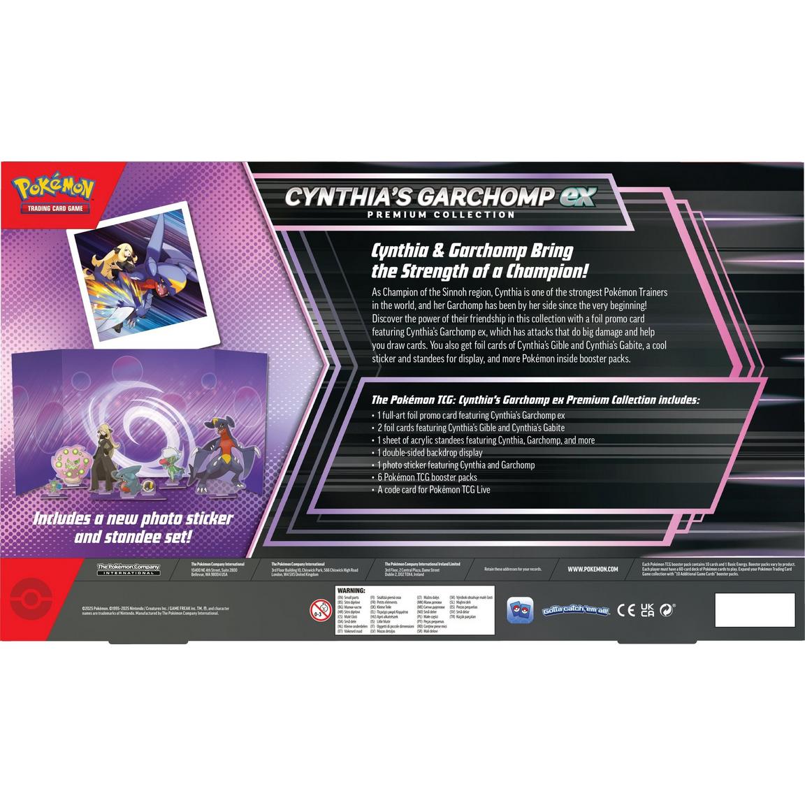 Pokémon - Trading Card Game: Cynthias Garchomp ex Premium Collection
