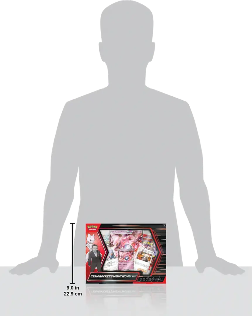 Pokémon Trading Card Game: Team Rocket’s Mewtwo ex Box