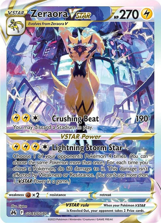 Zeraora VSTAR - Crown Zenith: Galarian Gallery (CRZ:GG)