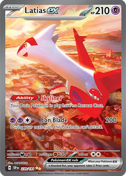 Latias ex - 239/191 - SV08: Surging Sparks (SV08)