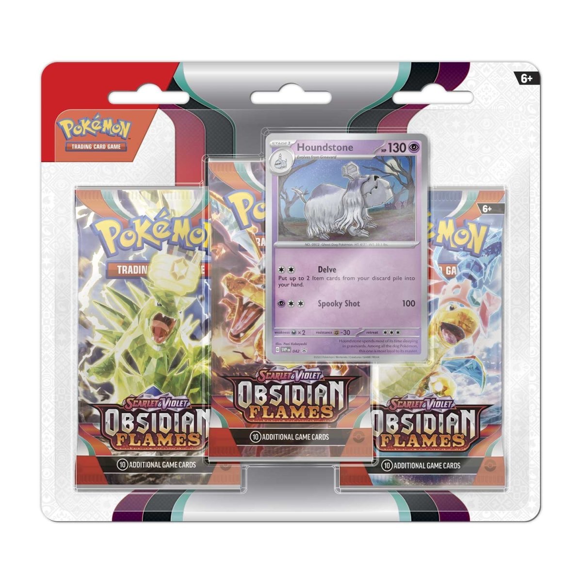 POKEMON S&V OBSIDIAN FLAME 3PK BLISTER