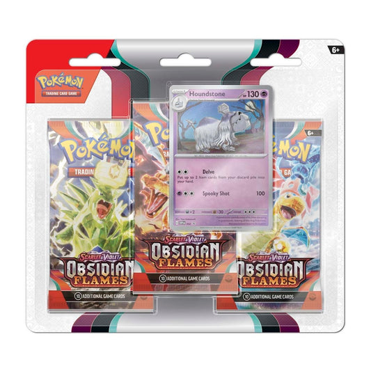 POKEMON S&V OBSIDIAN FLAME 3PK BLISTER