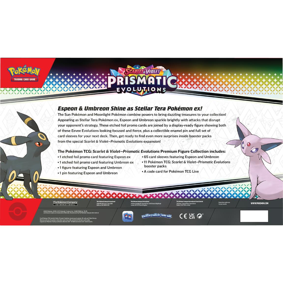 Pokemon Trading Card Game: Prismatic Evolutions Premium Figure Collection