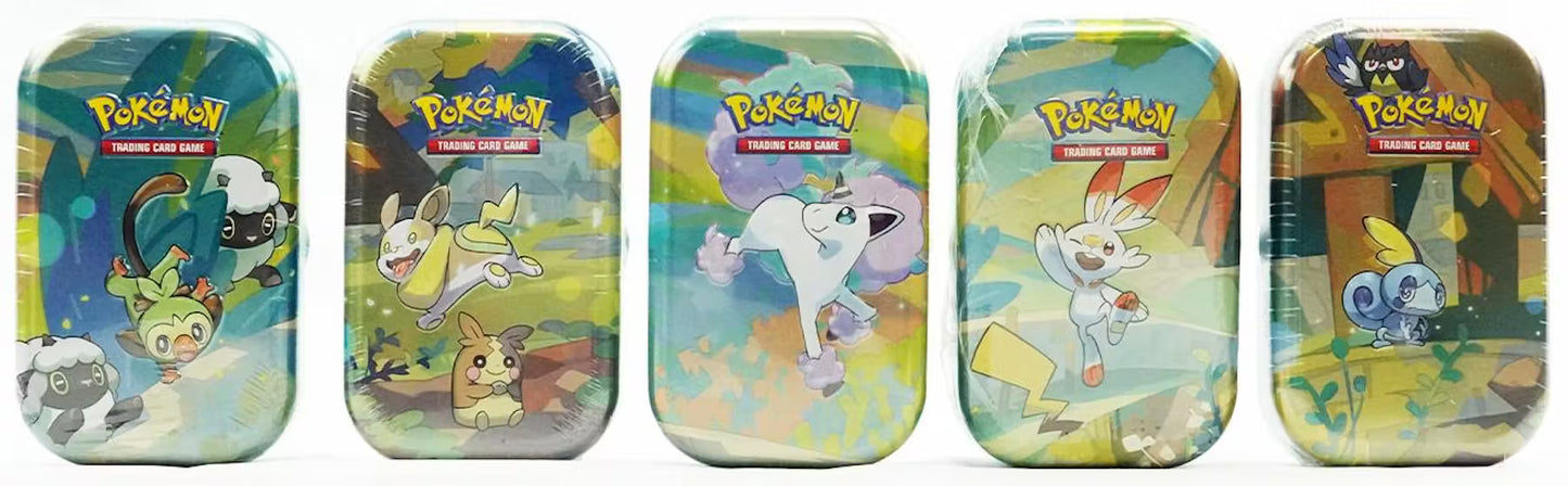 Pokemon Galar Pals Mini Tin Box